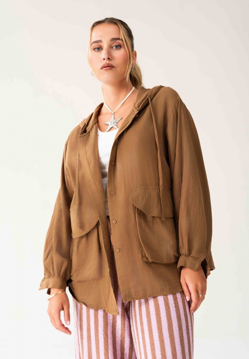 Camisa Cumbre Chocolate