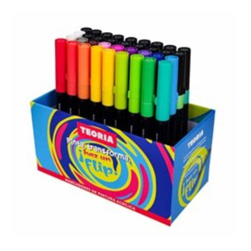 MARCADOR DE PINTURA FLIP TEORIA DESKSET x36 Marcador De Pintura Flip Teoria Deskset X36