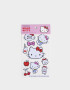 Stickers y Album Stickers Licencias Plancha De Stickers "hello Kitty" - Combinacion Multicolor