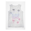 Musculosa para niña Justice Aloha Vibes Azul cielo