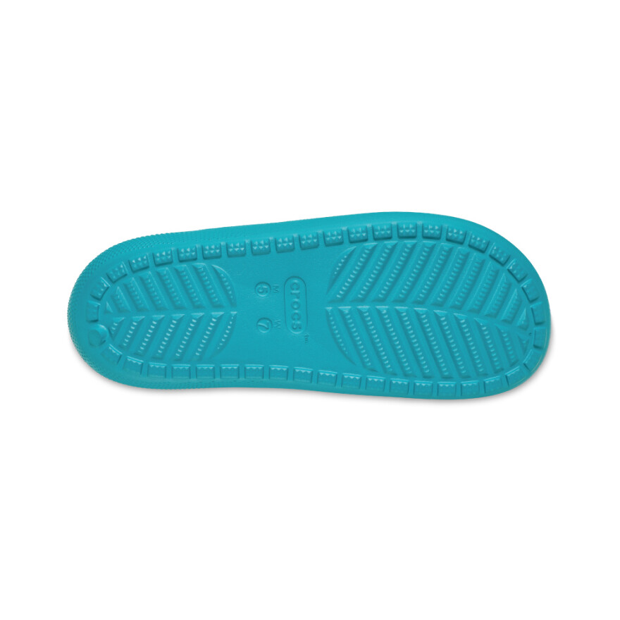 Sandalias Crocs Classic Slide V2 - Unisex Turbo Teal