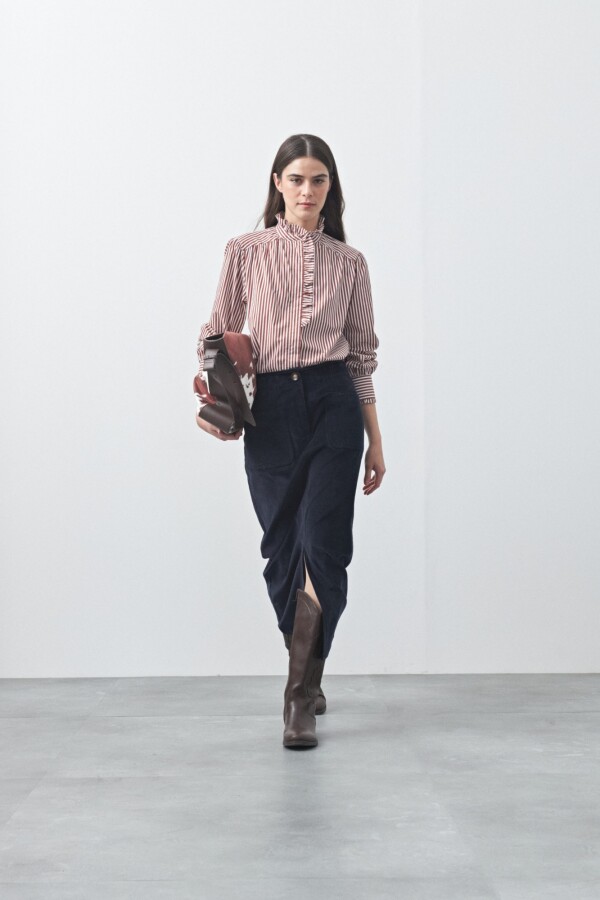 FALDA GOLDFIELD Azul Marino