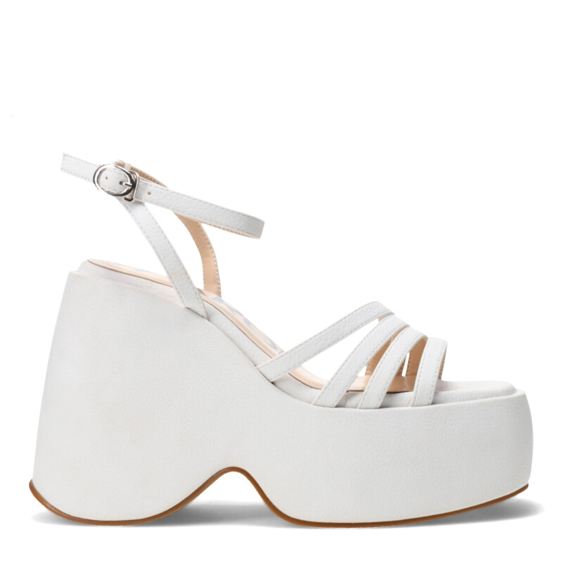 Sandalias de Mujer Miss Carol SEOUL con plataforma Blanco