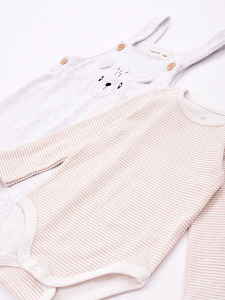 CONJUNTO TEODORO GRIS MELANGE M