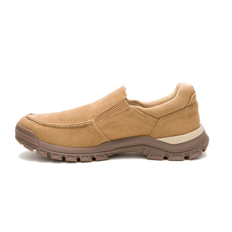Zapatos de Hombre Caterpillar Threshold Slip On Canvas Beige Natural
