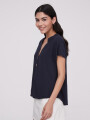 Blusa Limbani Azul Noche