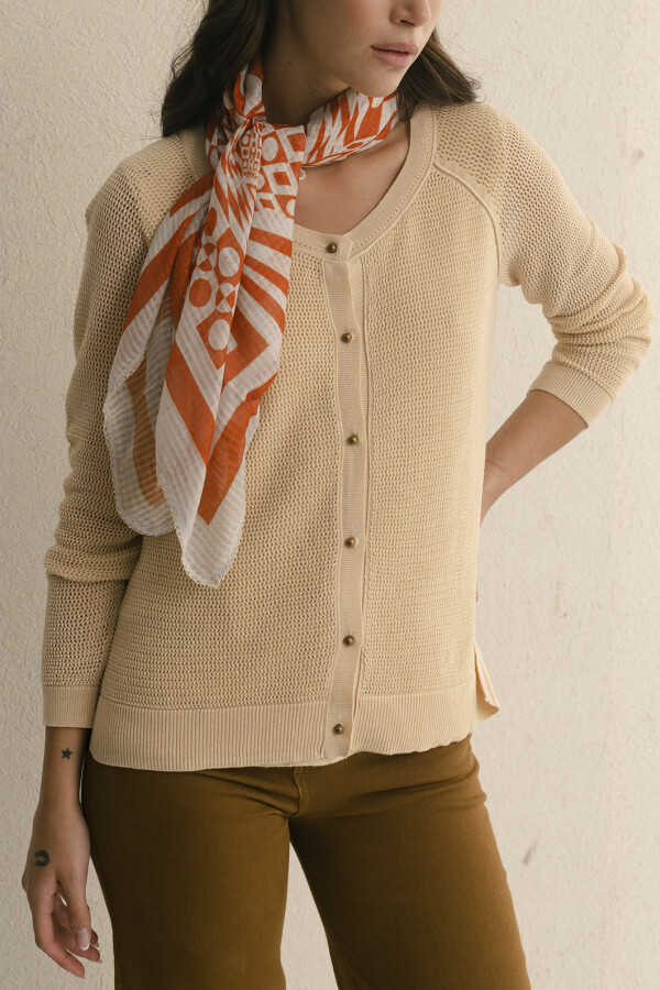 CARDIGAN CALA BEIGE