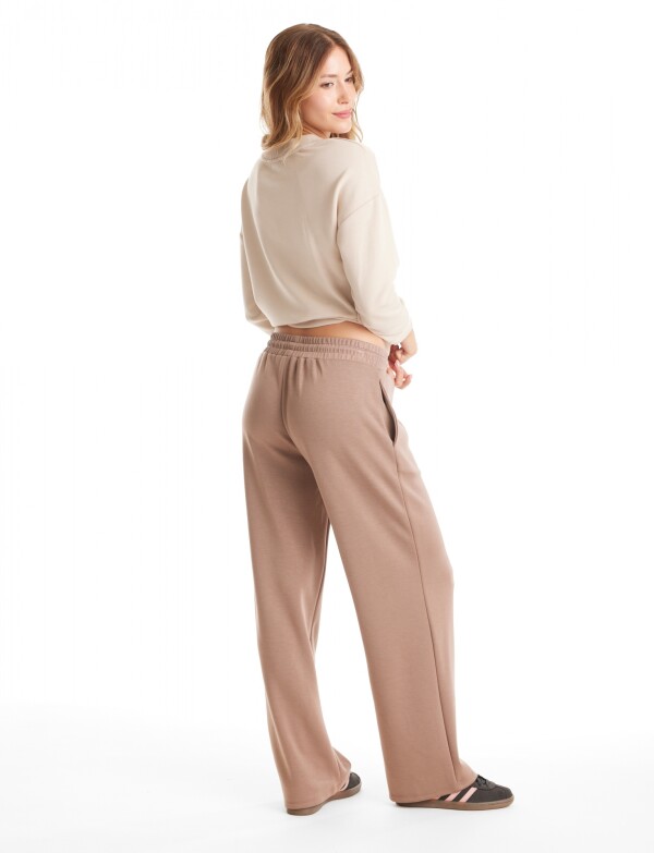 Jogger Basico Recto TOSTADO