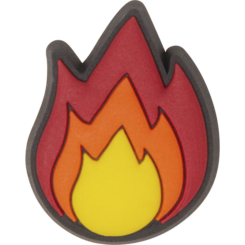Jibbitz™ Charm Fire Multicolor