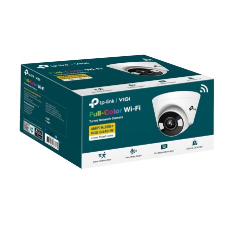 Tp-link - Cámara de Seguridad Interior Vigi C440-W - Color. Visión Nocturna. Audio Bidireccional. Wi 001