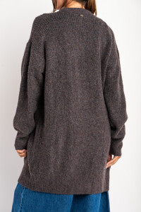 Cardigan Berenjena