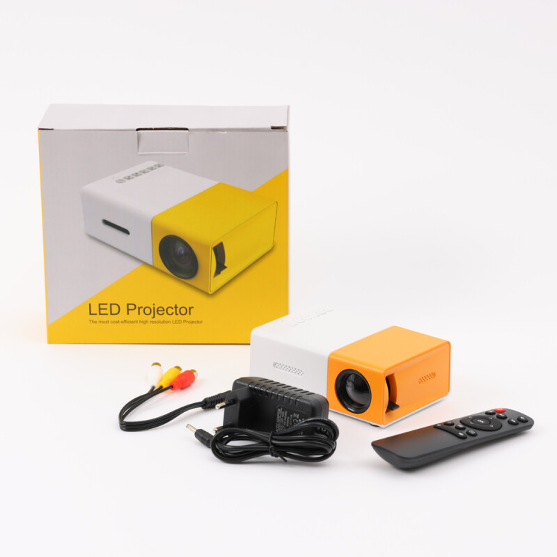 Mini proyector LED USB Full HD Mini proyector LED USB Full HD