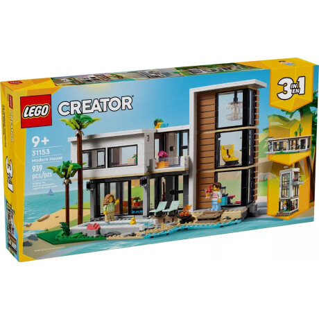 Lego® Creator 3en1 Casa Moderna Juego De Juguetes 31153 Lego® Creator 3en1 Casa Moderna Juego De Juguetes 31153