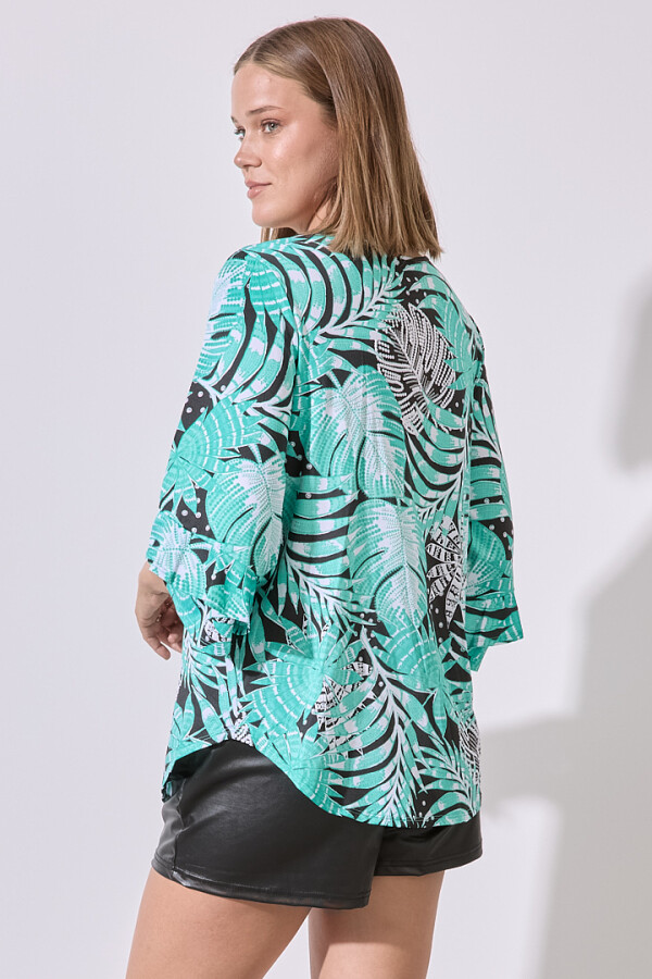 Blusa Print VERDE/MULTI