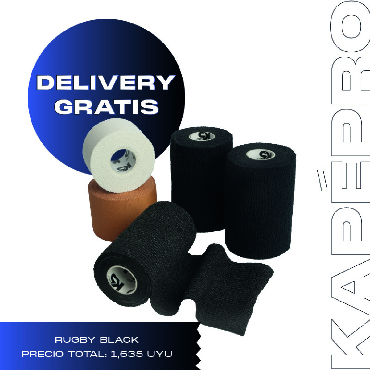 Combo Rugby - Black 