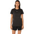 Polos Running Road Seamless SS Top Mujer Performance Black/graphite Grey