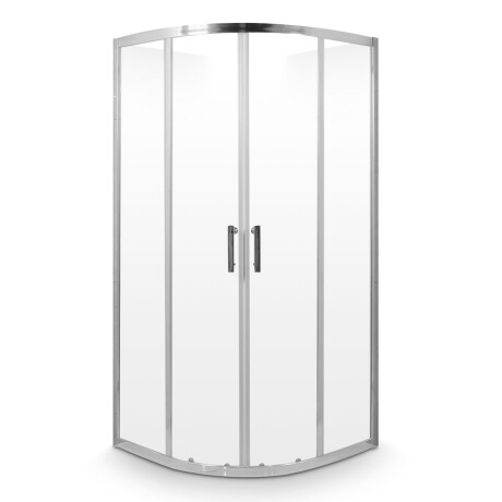 PUERTAS PARA MAMPARA CIRCULAR DE VIDRIO TRANSPARENTE 100X100CM 000