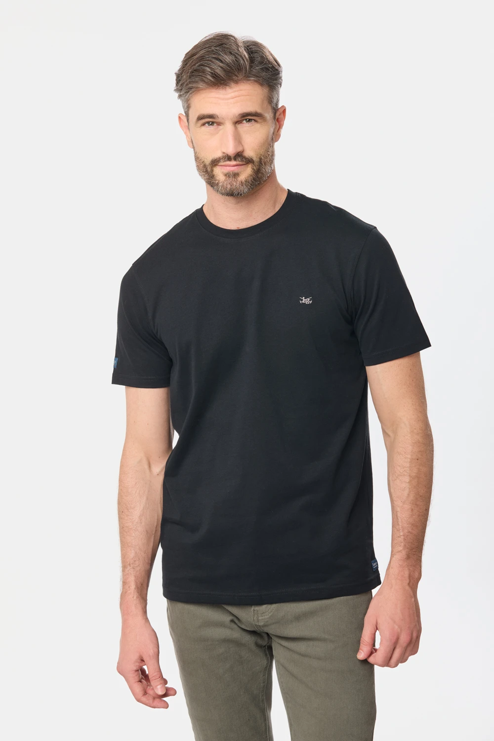 REMERA LISA Negro