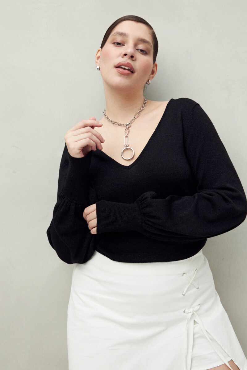 TOP CAMIL - Negro 