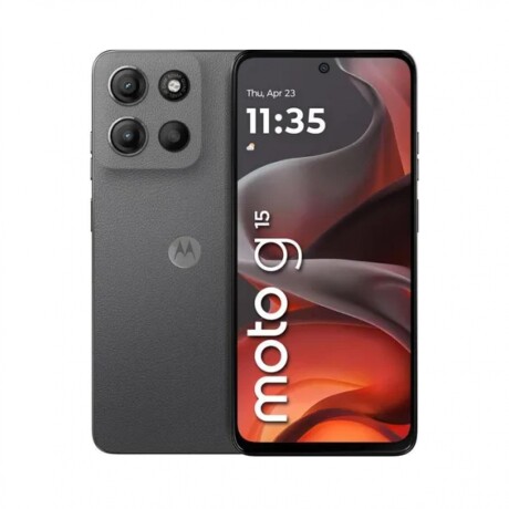 CEL MOTO G15 DS 4GB 256GB MO-XT2521-2 Motorola G15 4G 6,7' 4G 256GB 4GB RAM Cámara 50 Mpx - Gris