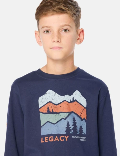 REMERA ESTAMPADA Azul