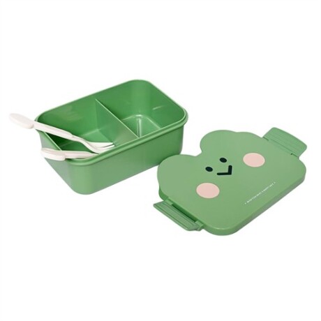 Vianda infantil con divisiones Verde