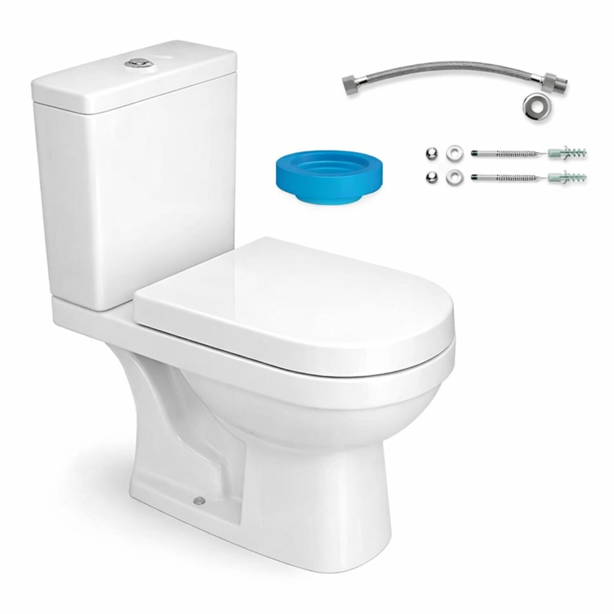 Kit Completo Inodoro Con Mochila Dual Quadra 