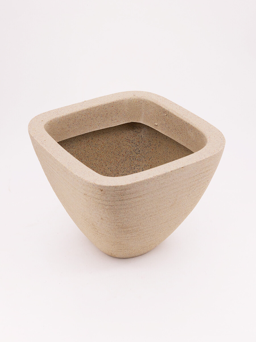 MACETERO BOJO ARENA - BEIGE (V) 