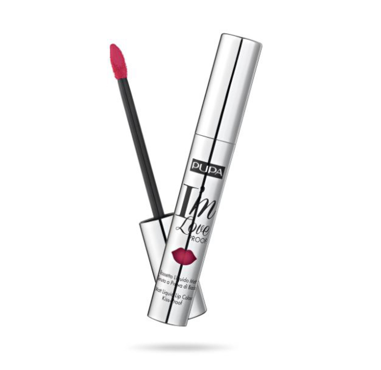 Labial Líquido Pupa Matt Liquid Lip Colour N°011 Kiss Me Red 