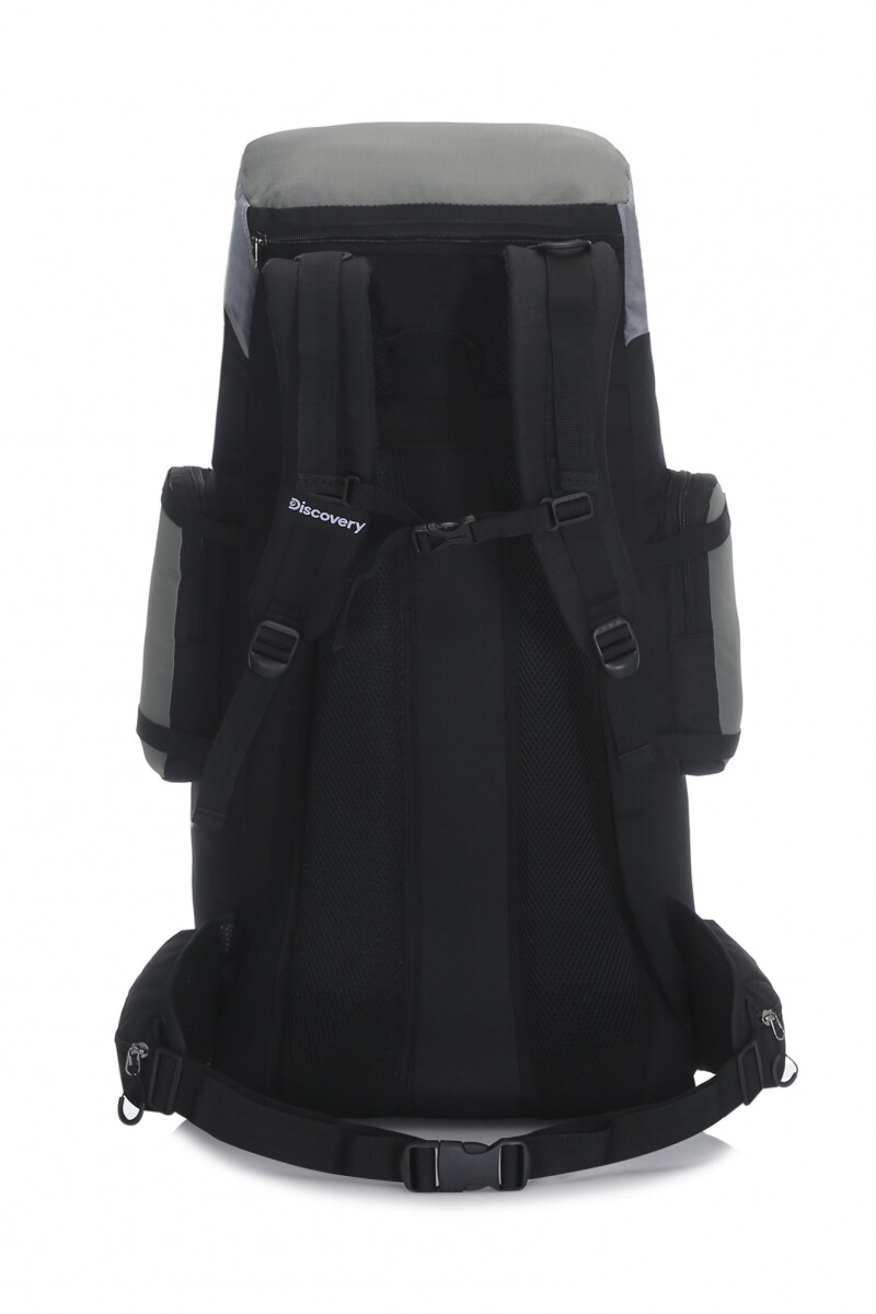 Mochila mochilera de trekking impermeable Gris