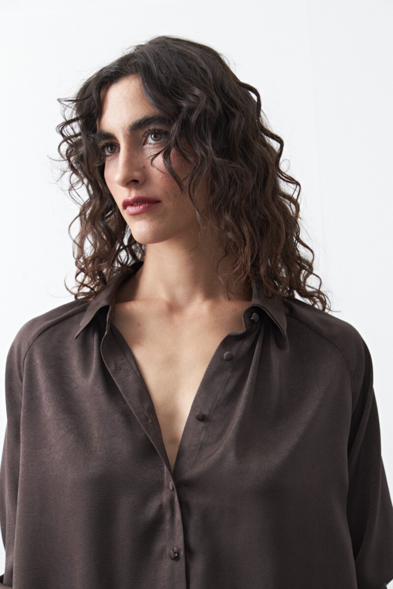 CAMISA MUSE Chocolate