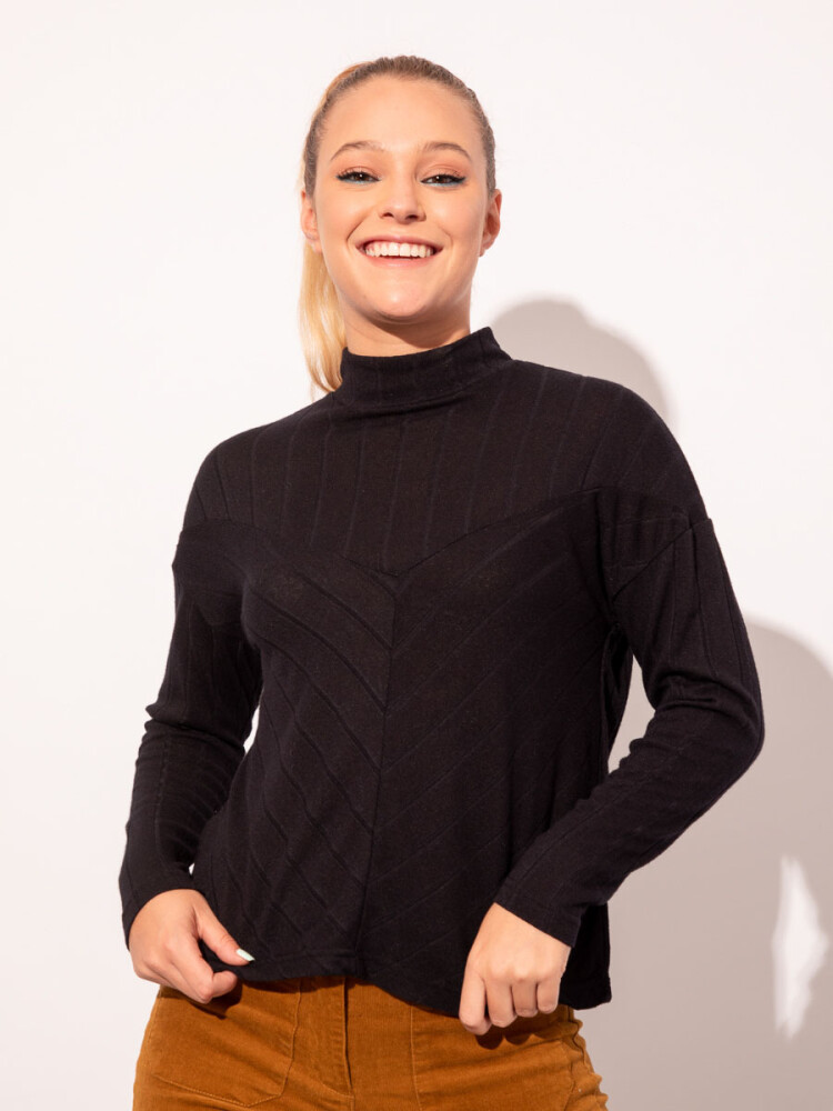 POLERA FAUSTINA Negro