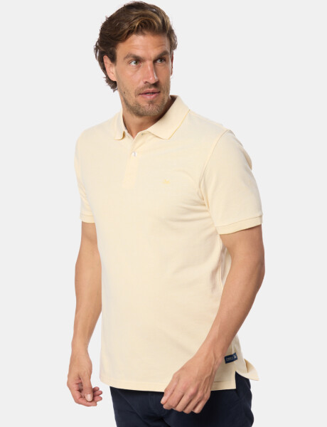 REMERA POLO LISA Amarillo