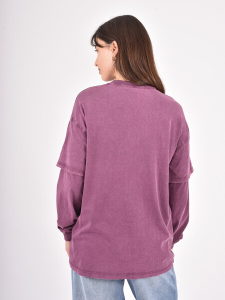 REMERA XELORA BORDEAUX