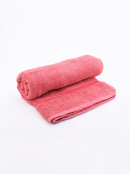TOALLA DE BAÑO ROJO (V)