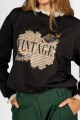 Sweater Vintage Negro