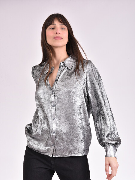 CAMISA TANA PLATEADO