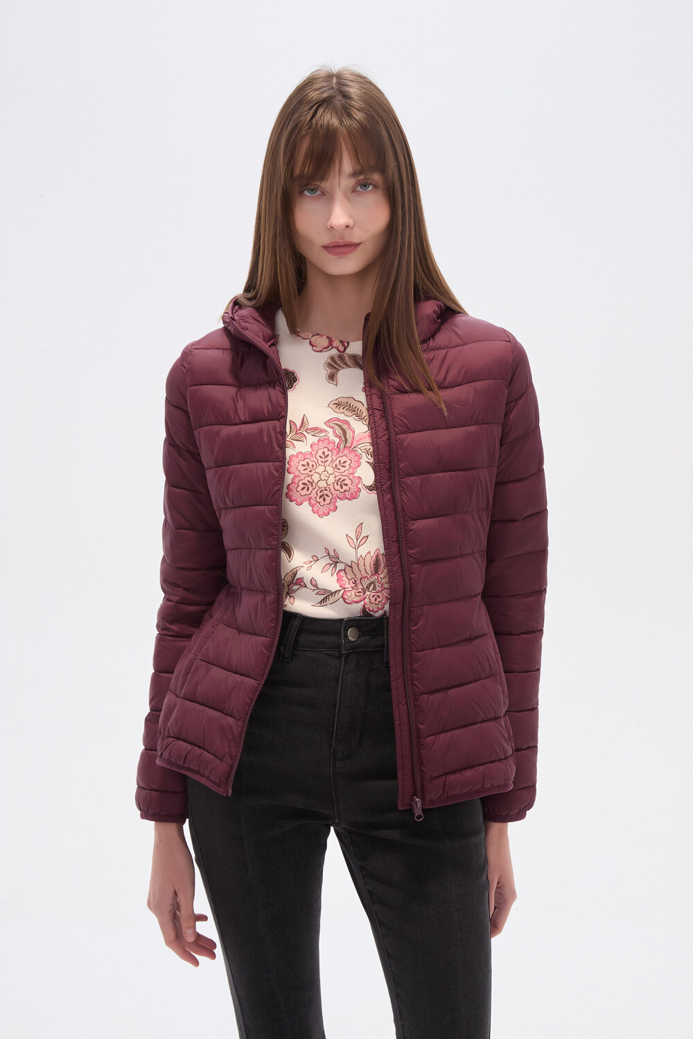 Campera Lennox Cereza Oscuro