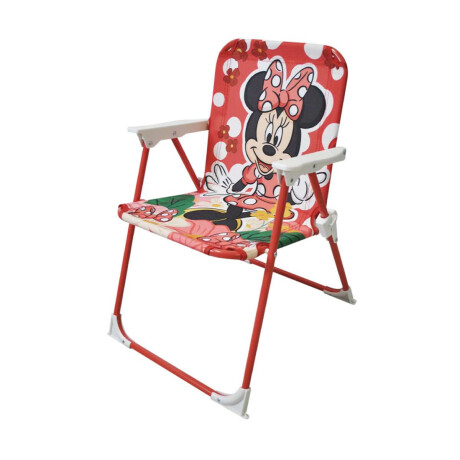 Silla Infantil Minnie Plegable para Playa Multicolor