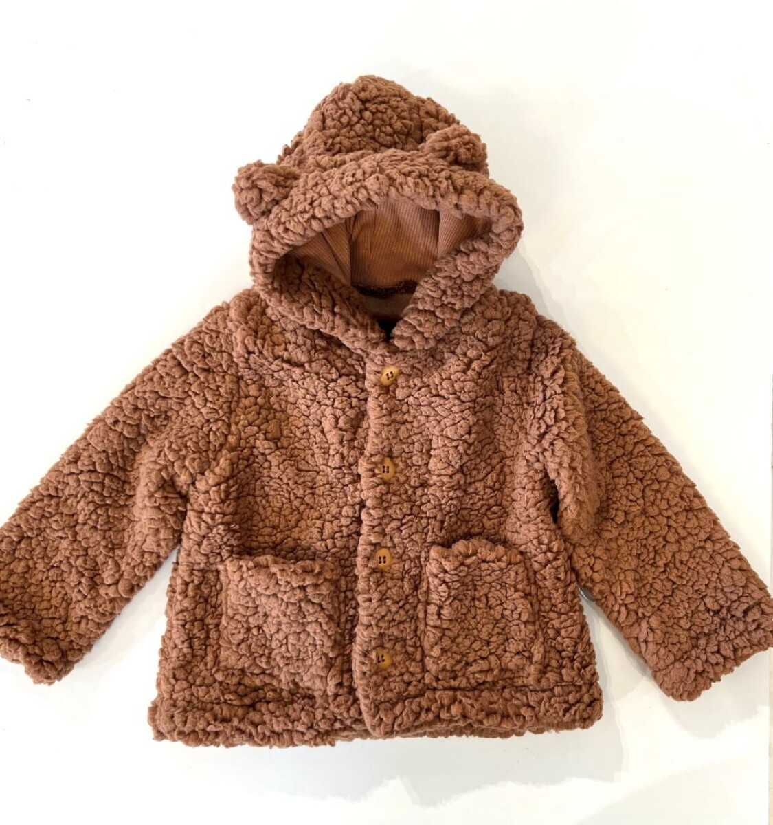 Campera Osito corderito - Marron 