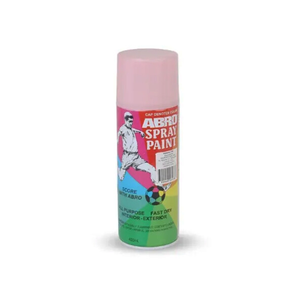 Esmalte color rosado oscuro de 400ml ABR421