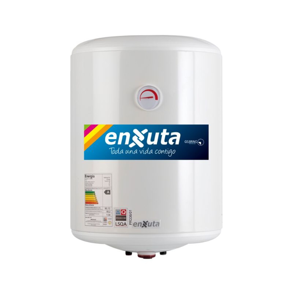TERMOTANQUE 50L ACERO ENXUTA 