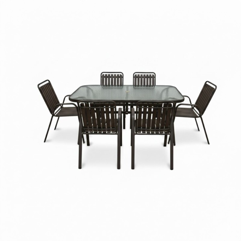 JGO MESA NEGRO P/JARDIN 7PZAS Unica