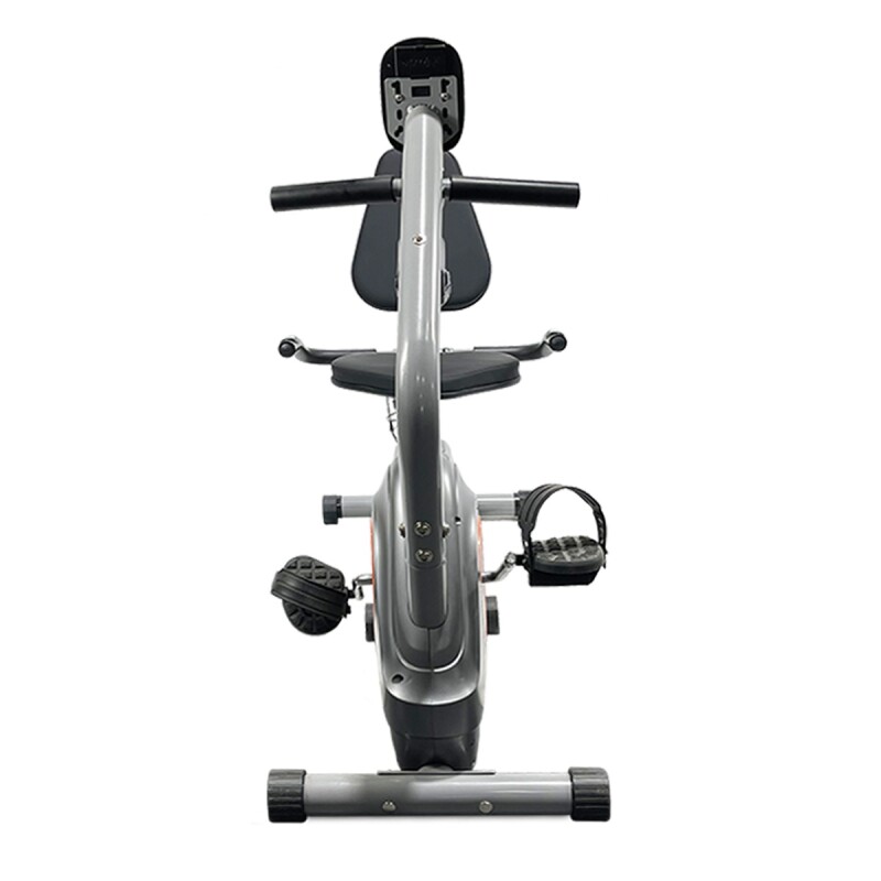 Bicicleta Ergométrica Horizontal Athletic 230BH Plateado