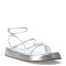 Sandalias de Mujer Miss Carol DAVV con tiras finas Plateado