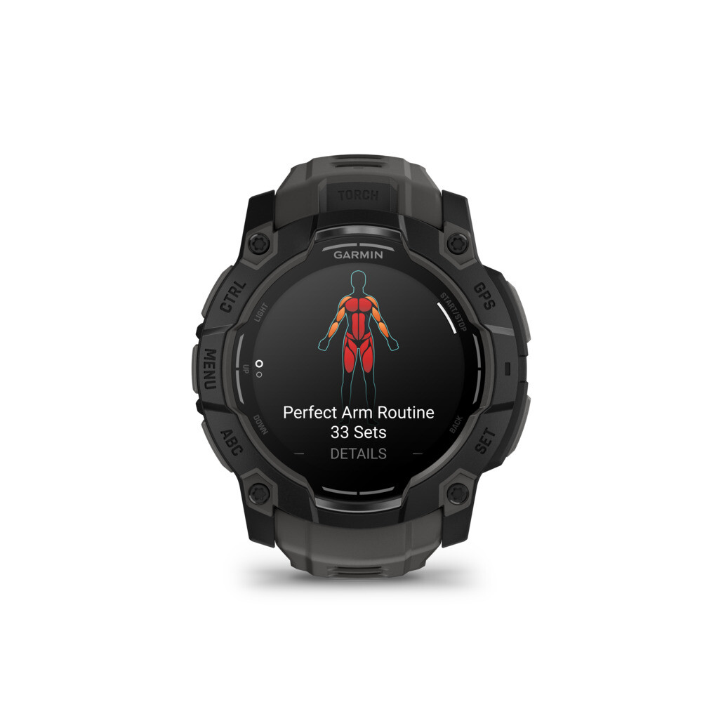 Reloj Deportivo Garmin Instinct 3 Unisex Black/carbon