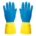 GUANTES 9-9 1/2 DE LATEX Sin color