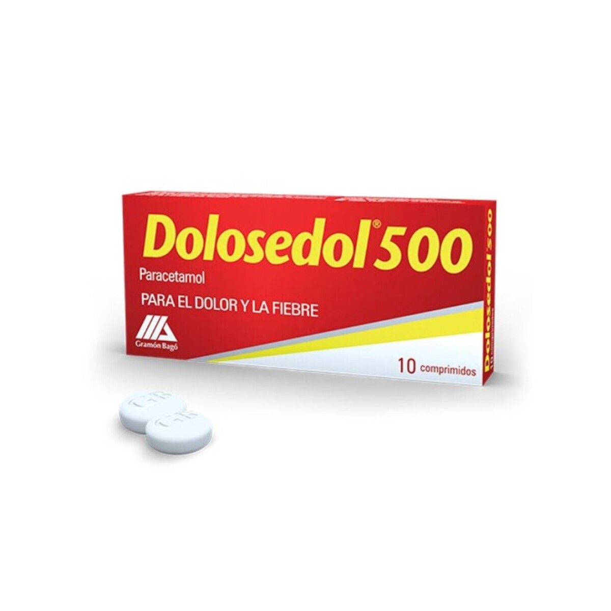 Dolosedol 500 mg – 10 Comprimidos 