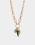 Collares Cortos Multi dijes Collar Corto Multi Dije - Dorado