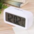 Reloj Despertador Digital Fecha Temperatura Alarma Luz Led Color Variante Blanco